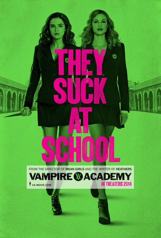The NEW Vampire Academy: Blood Sisters Movie Poster REVEALED!