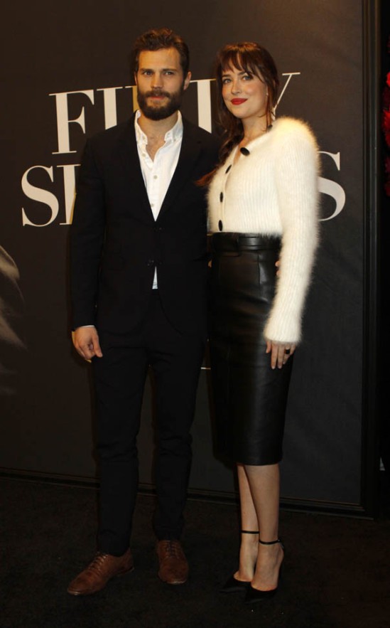 Fifty Shades of Grey premiere NYC